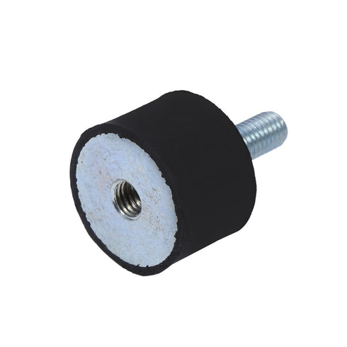 Rubber Mount Isolator, M8 M6 Anti Vibration Isolator, Electric Motor Mount Rubber Bushings, 4pcs