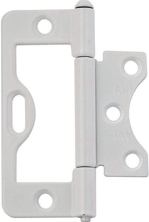 Rockler 3" Non-Mortise Butt Hinges - Heavy-Duty Inset Hinges for Shutters, Cabinets