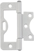 Rockler 3" Non-Mortise Butt Hinges - Heavy-Duty Inset Hinges for Shutters, Cabinets