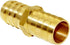 Joywayus 3/4" ID Hose Barb Fitting, Hex Union Brass Adapter for Water/Fuel/Air (Pack of 5)
