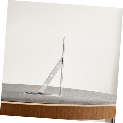 LIFKOME Heavy Duty Stainless Steel Shelf Brackets Solid Thick Wall Mounted Bracket Supports for Floating Shelves