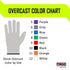 MAGID Heat-Resistant Work Gloves, Size 8/M, ANSI Cut Level A5, Silicone Coated for Glass Handling