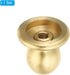 1.1" 1 Set 1/4-27 PATIKIL Tall Brass Lamp Finials Cap Knob, Lamp Screw Holder Tapped for Table and Floor Lamp Shade
