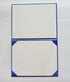 Diploma Cover Smooth Certificate, 8 1/2" x 11", Grad Days, Royal Blue-A