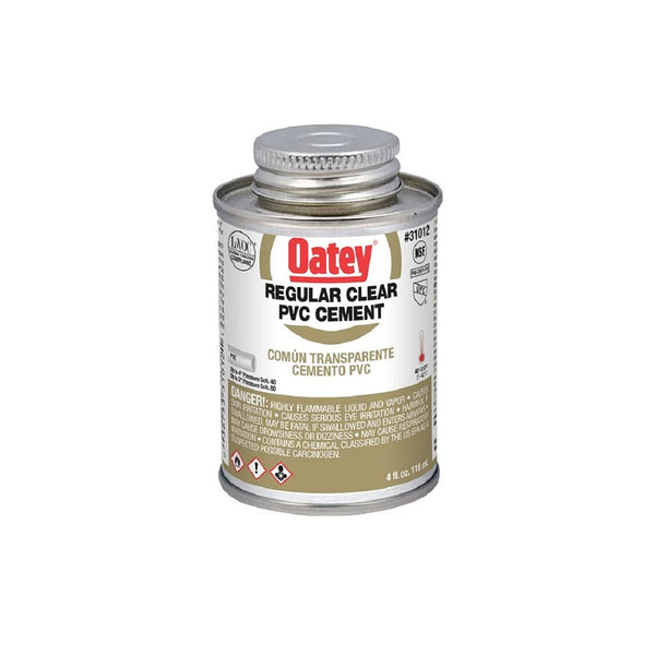 Oatey Oatey-31012, Clear, 4 oz, 4 Fl Oz
