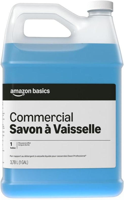 Commercial 1 Pack 2 Amazon Basics Liquid Dish Soap, Gallon
