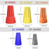 500 Pcs Electrical Wire Caps Connectors, Orange Electric Wire Screw Terminals Splice Twist Nuts Screw Connector