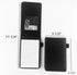 Mini Pocket Notepad Holder with 50 Lined Sheets, Refillable Memo Book Refills, 5 Pack 3x5 Inch Writing Pads