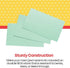 School Smart Blank Plain Index Cards, 3 x 5 Inches, Green, Pack of 100