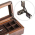 20pcs Hinge Hardware Accessories , 90 Angle Support Spring Hinge for Small Jewelry, Wine Case, Watch Box , Wooden Lid(Dark_Bronze) by Acogedor