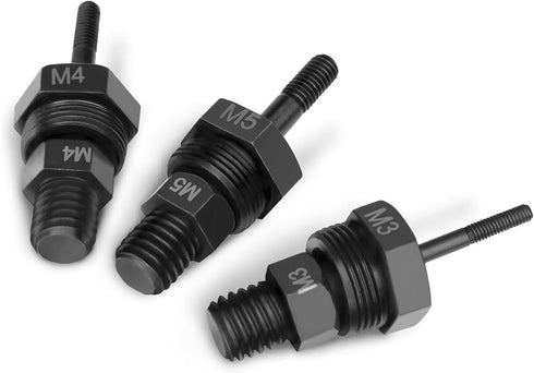 Beaspire 3 PCS Cordless Drill Electric Rivet Gun's M3, M4, M5 Mandrels