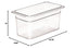 Cambro Clear Food Pan, Third Size (6-15/16 x 12-3/4) - 6"