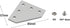 2020 Series L Shape Joint Plate Bracket Kit - 4pcs Joint Plate, 20pcs M5 T-Slot Nuts, 20pcs M5x8mm Screws