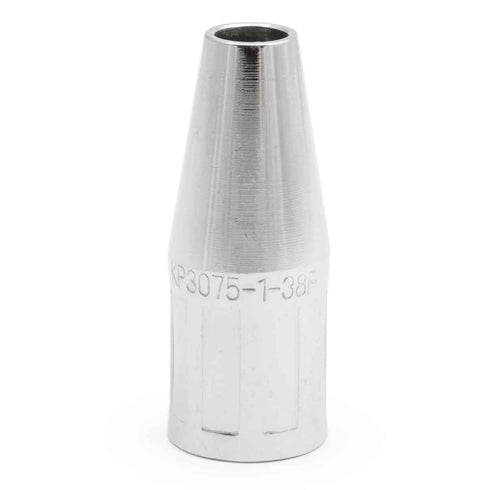 Lincoln Electric Magnum PRO Flush Gas Nozzle | 3/8" ID | Compatible with Magnum PRO 100L, 175L, & 100SG Welding Guns | KP3075-1-38F