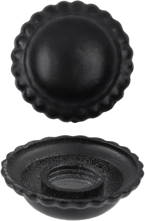 10 Crapyt Lamp Shade Finial Cap Knob, Zinc Alloy Light Screw Cap Cover for the Decoration of Table Floor Lamps