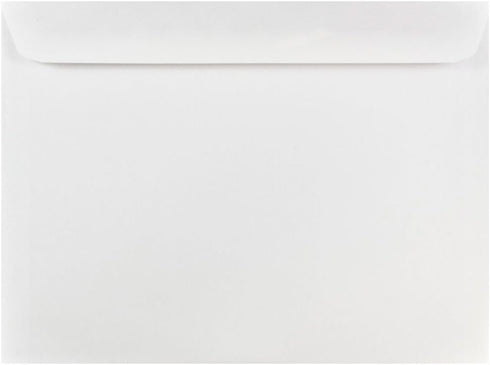 JAM PAPER 8 3/4 x 11 1/2 Booklet Commercial Envelopes - 50/Pack - White