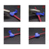 125PCS Solderless Quick Splice Snap Wire Connector, Insulated Crimp Connectors for Electrical Wires 22-10 AWG
