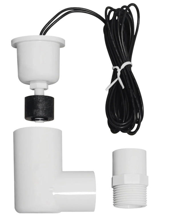 SS2 Float Switch: 3/4 inch L Shape Water Float Switch for Various HVAC Applications and DIY Projects