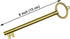 Maydahui 12 PCS Key Shape Rollerball Pens - Retro Durable Black Gel Ink Refills for Boys School Stationery Supplies