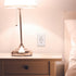 USB Charger and Receptacle Outlet, 4.8A 120V Wall Charging Ports, Fast-Charging Electrical Ports, Cover Plate Included