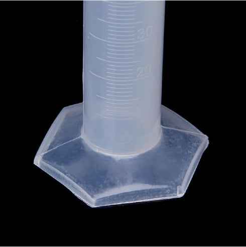 RDTGHY 1PC 100ml Plastic Graduated Cylinder with Base Hydrometer Test Tube for Homebrew Beer Wine Making Lab Measuring