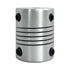 AFUNTA 5 Pcs Flexible Couplings 5mm to 8mm for NEMA 17 Stepper Motors - Compatible with Small CNC Machines & 3D Printers