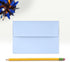 LUXPaper 4Bar A1 Invitation Envelopes | Peel & Press | Baby Blue | 3 5/8" x 5 1/8" | 80lb. Text | 50 Qty