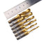 Titanium Combination Tap Drill Bit Set 6 Pcs Multi-Function Bit Set