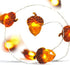 Eioflia 20 2M 8 Christmas Decorations, Acorn String Lights Thanksgiving Fairy Lights LED Remote Control Modes for Fall