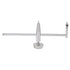 Adjustable Dry Wall Circle Cutter with Sturdy Metal Construction and Sharp Blade for Clean Circles