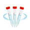 AyinLab 15ml Microcentrifuge Tubes, 200pcs Sterile Polypropylene Test Tubes with Leak-Proof Snap Caps