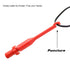 Electronic Wire Piercing Probe Clip for Automotive Diagnostic Tool, Puncture Wire Back Probe Pins (Black & Red, 2 Pack)