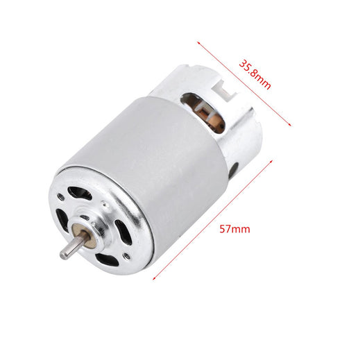 RS-550 Micro Motor, DC 12-24V 22000 RPM for Cordless Electric Hand Drill Various Applications