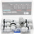 3/8 Cable Glands White PA66 Connector, IP68 Waterproof Adjustable Cord Grip Strain Relief Connectors