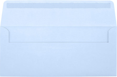 LUXPaper #10 Business Window Envelopes | 4 1/8" x 9 1/2" | Baby Blue | 80lb. Text | 50 Qty by LUXPaper