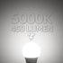 TORCHSTAR 12-Pack 5.5W A15 LED Light Bulbs, 40 Watt Equivalent, 5000K Daylight, E26 Medium Base