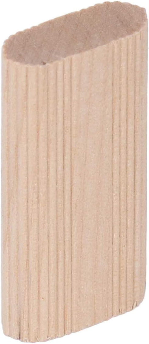 50Pcs Beech Wood Stopper Insertion Dowel Block, 10x24x50MM for Woodworking Furniture Splicing Tool
