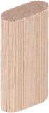 50Pcs Beech Wood Stopper Insertion Dowel Block, 10x24x50MM for Woodworking Furniture Splicing Tool
