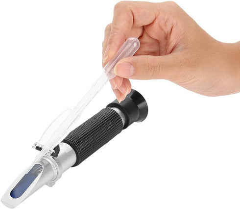 58~92% Wort Specific Gravity Refractometer Brix Refractometer Beer Fruit Juice Wine Sugar in Brewing and Beer Brewing