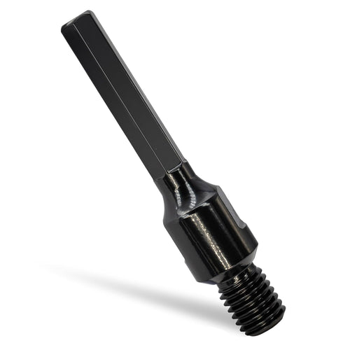 5/8"-11 Male Thread to 1/2" Hex Shank Core Drill Bit Adapter, Premium Hardened Steel Converter for Concrete Core Bit