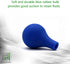 (2 Pack) Glass Graduated Medicine Dropper Pipettes with Blue Rubber Cap and Scale (5ml)