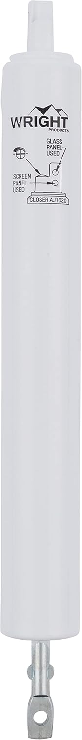 Wright Products VLANWH White Corrosion Resistant Storm and Screen Door Hardware Kit