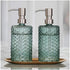 ERoomQ Art Soap Dispenser for Bathroom Kitchen Hotel, Ceramic Hand Sanitizer Bottle Nordic Large Capacity Hand