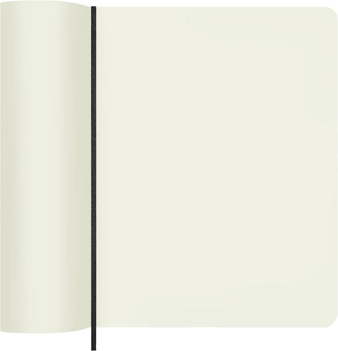 Moleskine Classic Notebook, Soft Cover, Black, XXL (8.5" x 11") Plain/Blank, 192 Pages