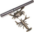 ZORZA 2Pcs Weightlifting Lobster Desk Pen Stand and Crab Pen Holder Vintage Crab