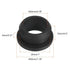 MECCANIXITY 4Pcs Snap Rubber Grommet Hole Plug Mount Dia 25mm ID 20mm H 15mm Seal Anti-Scratch for Electrical Box Cable Pipe Black