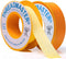 Yellow Gas Pipe Thread Sealant Tape - Pack of 2, 260" Length 1/2" Width for Propane, Natural Gas, and More