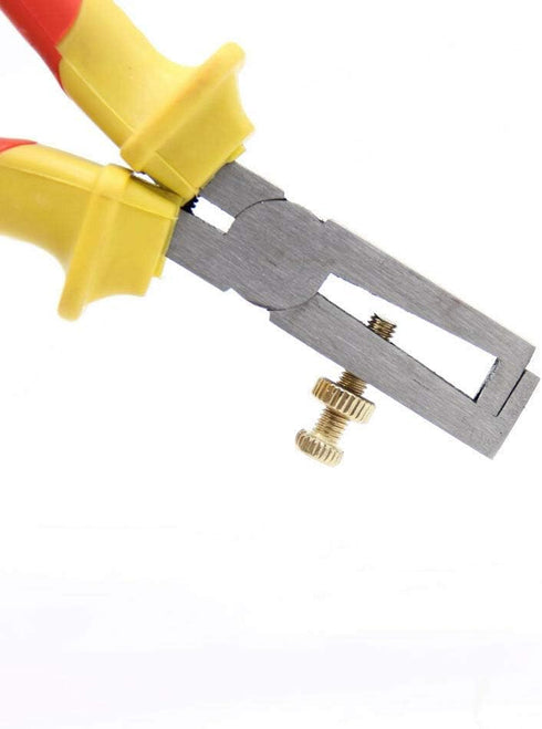 Wire Stripping Plier BE-TOOL 6" 160mm Adjustable Insulated Cable Strippers with Soft Grip