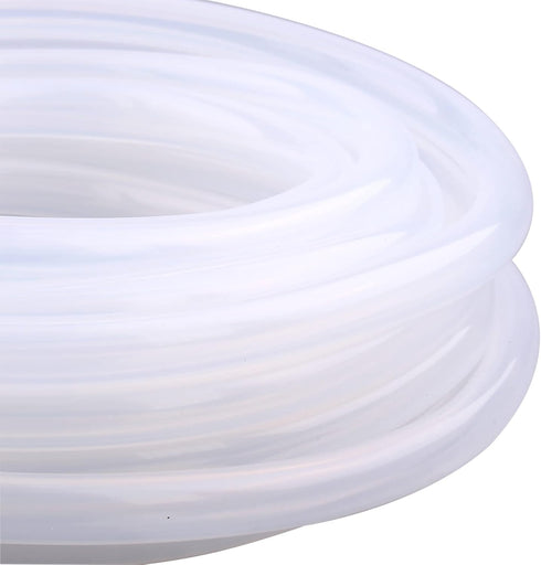 3/8" 1/2" 8 Meters(26.25ft) Food Grade Silicone Tubing - ID x OD, Pure Silicon Hose High Temp Home Brewing Winemaking