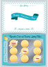Leinuosen 1000 Pcs 1" Round Scratch Off Stickers Roll, Gold Scratchoff Labels for DIY Projects